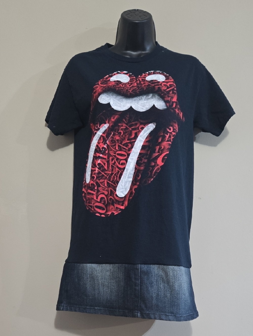 Upcycled Band T-shirt Dress
